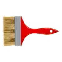 Кисть плоская ЛОМ промо, искусственная щетина, пластиковая рукоятка, 5", 125 мм