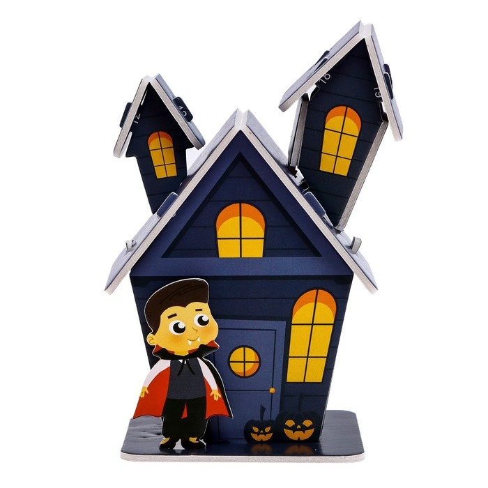 Конструктор 3D «Хэллоуин», 11 деталей Конструктор 3D «Хэллоуин», 11 деталей