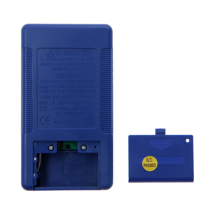 Мультиметр ТУНДРА, DT-832, ACV/DCV, DCA, 200-2МΩ, прозвон Мультиметр ТУНДРА, DT-832, ACV/DCV, DCA, 200-2МΩ, прозвон