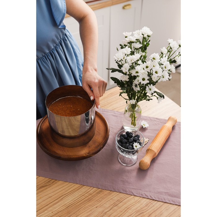 Набор форм для выпечки и выкладки «Круг», d-20, h-15 см, 6 шт Набор форм для выпечки и выкладки «Круг», d-20, h-15 см, 6 шт