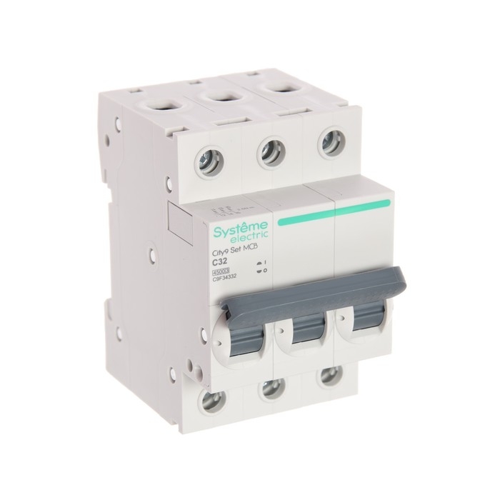 Автоматический выключатель SE City9 Set, С, 32 А, 3P, 4.5 kA, 400 В Автоматический выключатель SE City9 Set, С, 32 А, 3P, 4.5 kA, 400 В