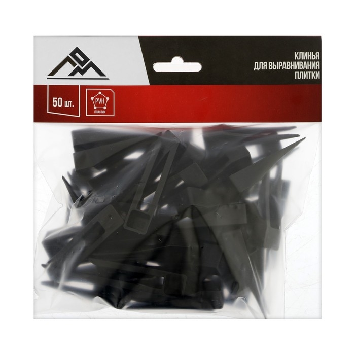 Клин для выравнивания плитки ЛОМ, в упаковке 50 шт. Клин для выравнивания плитки ЛОМ, в упаковке 50 шт.