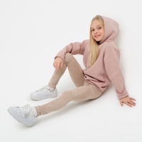 Леггинсы для девочки MINAKU: Casual Collection KIDS, цвет розовый, рост 116 см