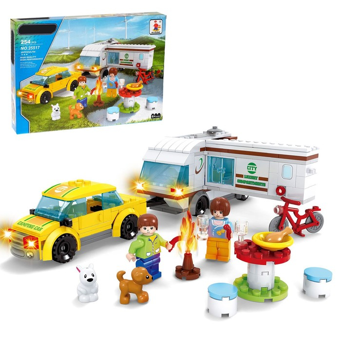 Конструктор «Загородный отдых», 254 детали Конструктор «Загородный отдых», 254 детали