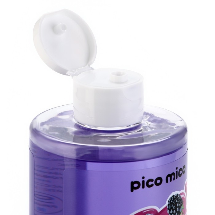 Гель для душа женский, 440 мл, аромат ежевичного джема, PICO MICO