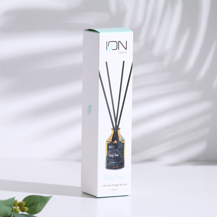 Диффузор ароматический Ветряные облака (Windy Clouds) ION, 50 мл Диффузор ароматический Ветряные облака (Windy Clouds) ION, 50 мл