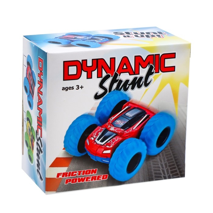 Перевёртыш инерционный «Трюкач», цвет зелёный Перевёртыш инерционный «Трюкач», цвет зелёный