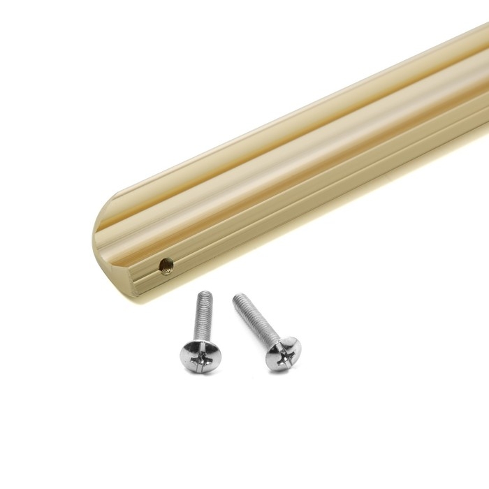 Ручка-скоба CAPPIO RSC030, м/о 480 мм, цвет сатиновое золото Ручка-скоба CAPPIO RSC030, м/о 480 мм, цвет сатиновое золото