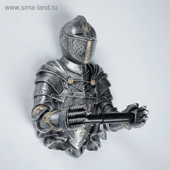 Держатель для туалетной бумаги  Держатель для туалетной бумаги "Рыцарь" 18х22х32см