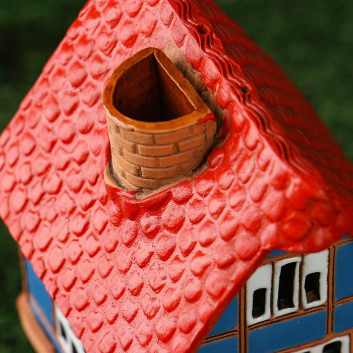 Аромалампа Домик «Кафе», 20 см, ручная работа, микс Аромалампа Домик «Кафе», 20 см, ручная работа, микс