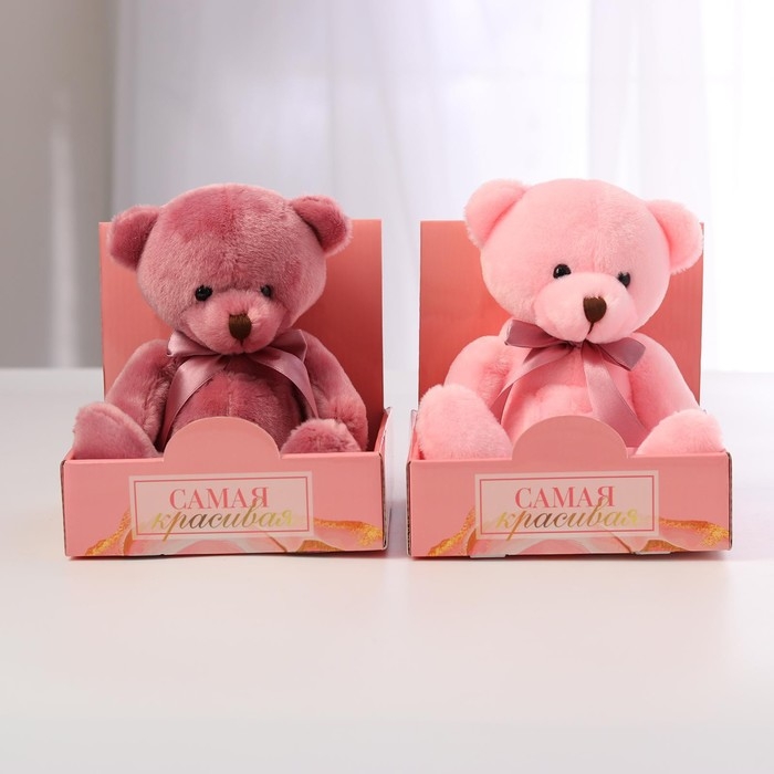 Мягкая игрушка «Мишка», цвет микс, 19 см Мягкая игрушка «Мишка», цвет микс, 19 см