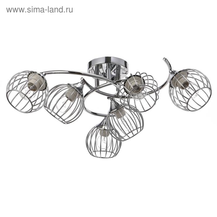 Люстра 73172/6 E27 40Вт хром 60х60х26 см BayerLux