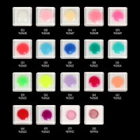 Гель лак для ногтей «GLOW IN THE DARK», 3-х фазный, 8 мл, LED/UV, люминесцентный, цвет розовый пунш (27)