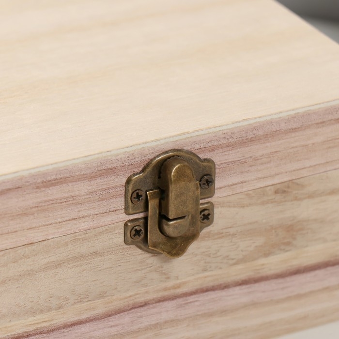 Шкатулка для росписи Шкатулка для росписи "Прямоугольная" 14х7х10,5 см