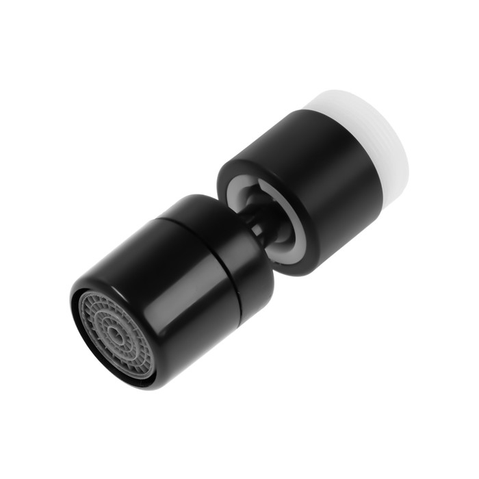 Аэратор ZEIN Z3590, поворотный, на шарнире, черный Аэратор ZEIN Z3590, поворотный, на шарнире, черный