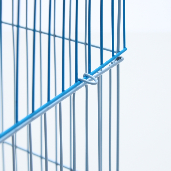 Клетка для птиц укомплектованная Bd-1/4f, 30 х 23 х 39 см, голубая (фасовка 12 шт) Клетка для птиц укомплектованная Bd-1/4f, 30 х 23 х 39 см, голубая (фасовка 12 шт)