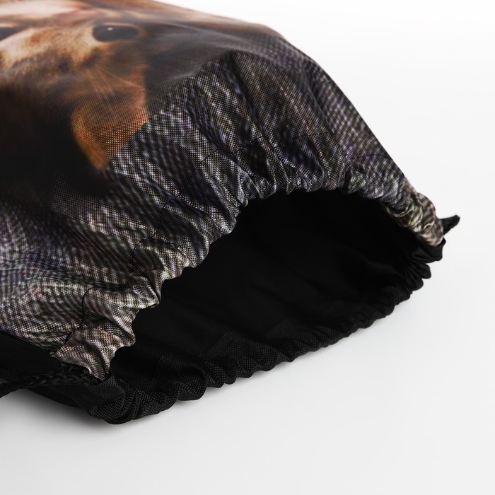 Мешок для обуви на шнурке, цвет коричневый Мешок для обуви на шнурке, цвет коричневый