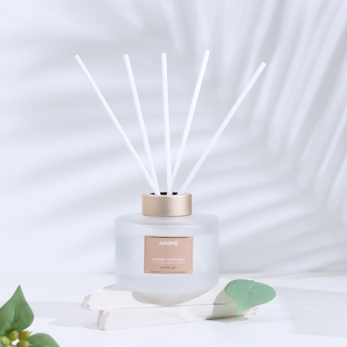 Диффузор ароматический Диффузор ароматический "Arome", 160 мл, белый мускат