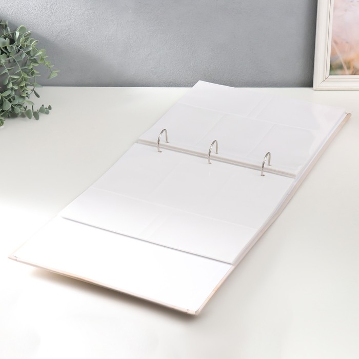 Фотоальбом на 500 фото 10х15 см, пластик. листы , кольца Фотоальбом на 500 фото 10х15 см, пластик. листы , кольца "only married" Свадебная магия