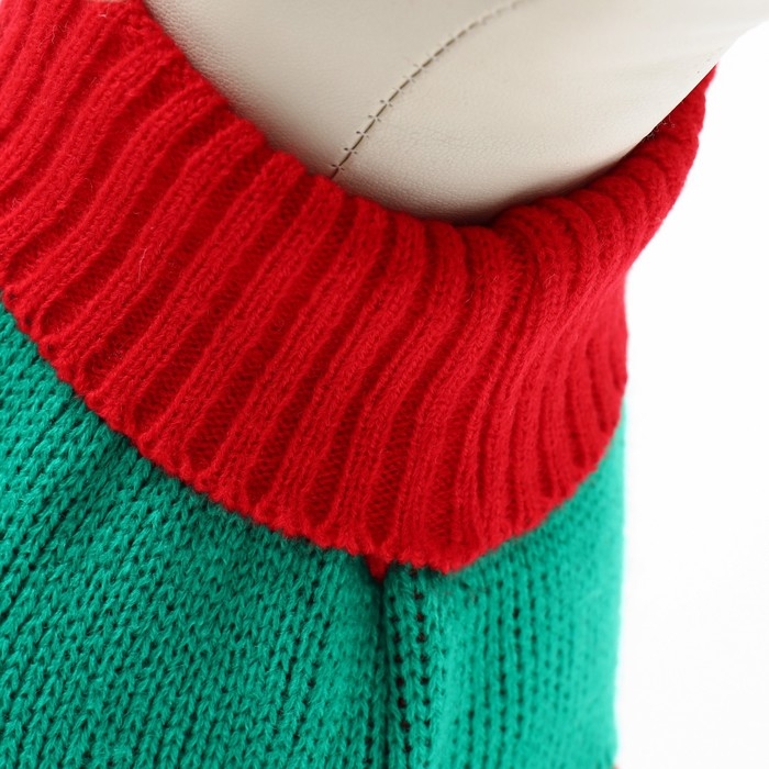 Свитер  Свитер "Ягодка", размер  3XL (ДС 46, ОШ 46, ОГ 38-64 см)