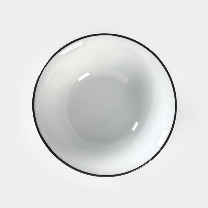 Салатник фарфоровый «Идиллия», 360 мл, d=14 см, цвет белый