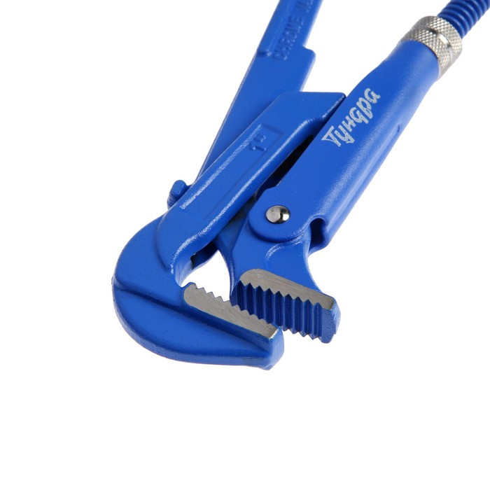 Ключ трубный рычажный ТУНДРА, плоский зажим 90°, раскрытие до 35 мм, №1, 1 Ключ трубный рычажный ТУНДРА, плоский зажим 90°, раскрытие до 35 мм, №1, 1"