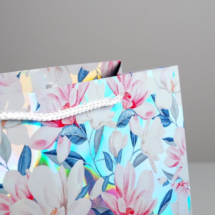 Пакет подарочный голографический, упаковка, Dreams come true, 32 х 26 х 12 см Пакет подарочный голографический, упаковка, Dreams come true, 32 х 26 х 12 см