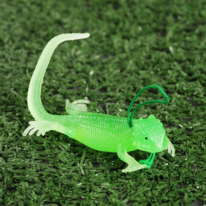 Набор светящихся подвесок  Набор светящихся подвесок "Ящерица" 10х4.5см, 10шт (1259049)