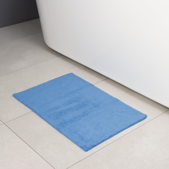 Тряпка для пола Raccoon, 220 г/м², 60×80 см, микрофибра, ультразвуковая обработка края, 2 шт, цвет синий Тряпка для пола Raccoon, 220 г/м², 60×80 см, микрофибра, ультразвуковая обработка края, 2 шт, цвет синий