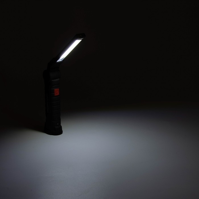 Фонарь рабочий аккумуляторный, 5 Вт, 1200 мАч, COB, LED,3 режима, 14.5 х 4.8 см Фонарь рабочий аккумуляторный, 5 Вт, 1200 мАч, COB, LED,3 режима, 14.5 х 4.8 см