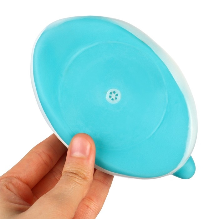 Набор резиновых игрушек для ванны «Пирамидка-брызгалка», 20 см, с пищалкой, 5 шт, Крошка Я