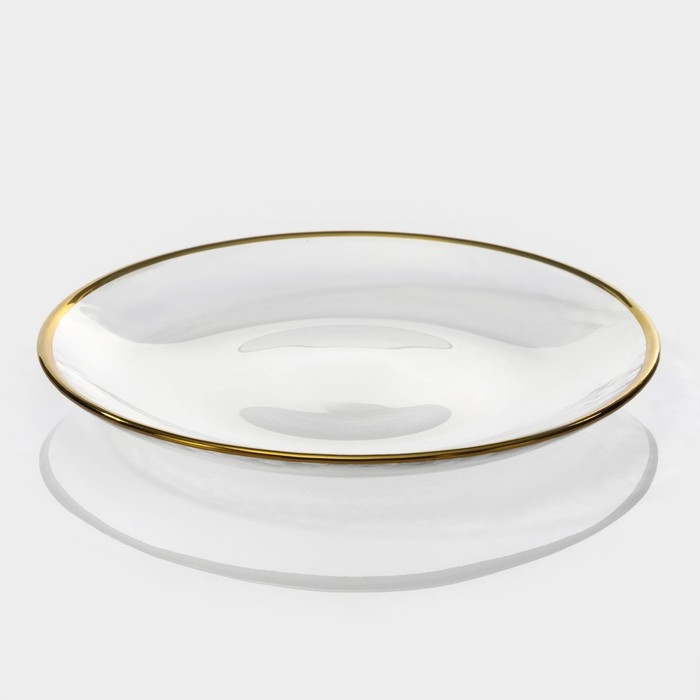 Тарелка стеклянная &laquo;Руно&raquo;, 20,5&times;2 см