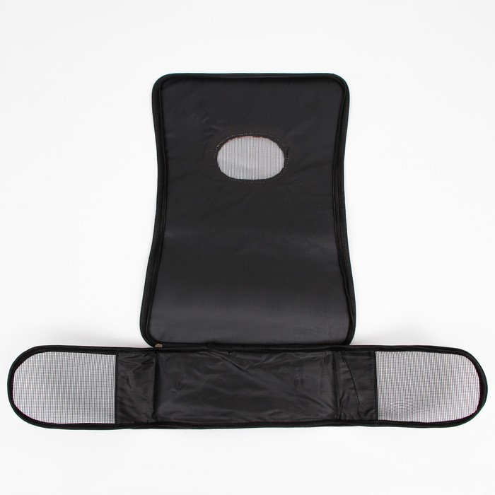 Сумка - переноска для животных  Сумка - переноска для животных "Лапки Happy", бежевая, размер S, 37,5 х 17 х 22 см