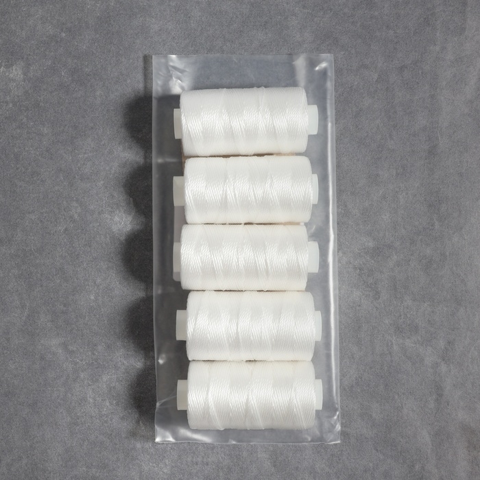 Нитки 150ПП, 100 м, цвет белый №0101, цена за 1 штуку Нитки 150ПП, 100 м, цвет белый №0101, цена за 1 штуку