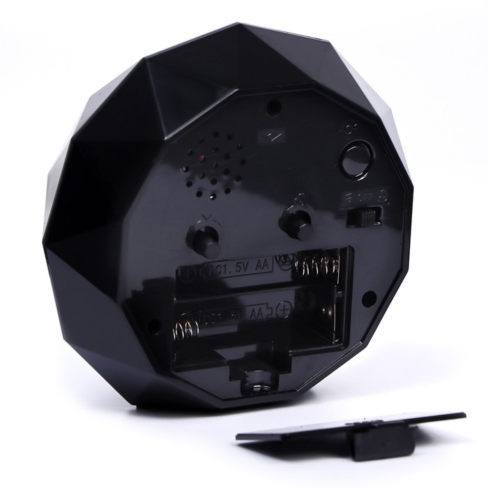 Часы настольные будильник с подсветкой, бесшумные, 2 мелодии, циферблат d-13 см Часы настольные будильник с подсветкой, бесшумные, 2 мелодии, циферблат d-13 см