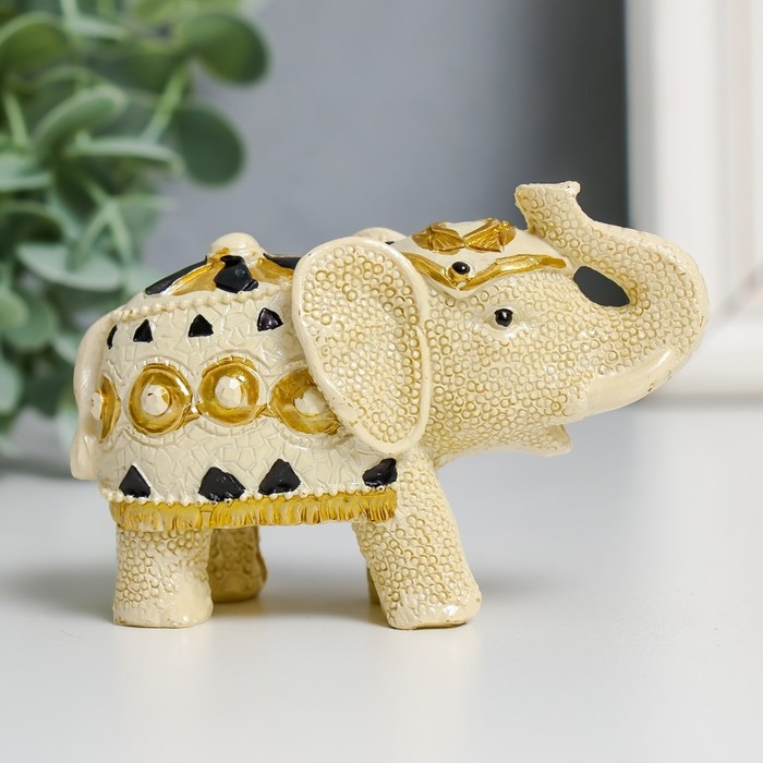 Сувенир полистоун Сувенир полистоун "Песочные слоны" набор 7 шт h=3,5; 4; 4,5; 5; 6 см