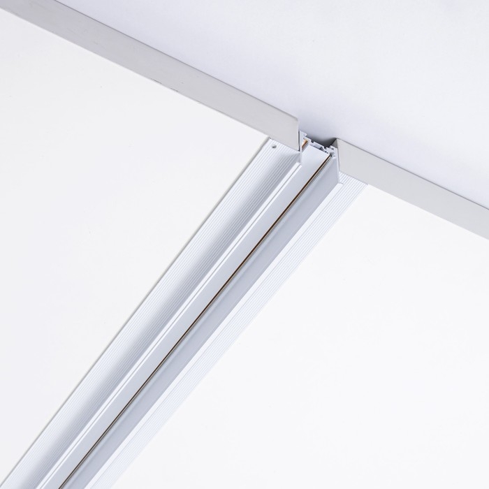 Шинопровод магнитный трековый встраиваеммый ULTRA Шинопровод магнитный трековый встраиваеммый ULTRA "Слим-100"2жильный белый 200 см