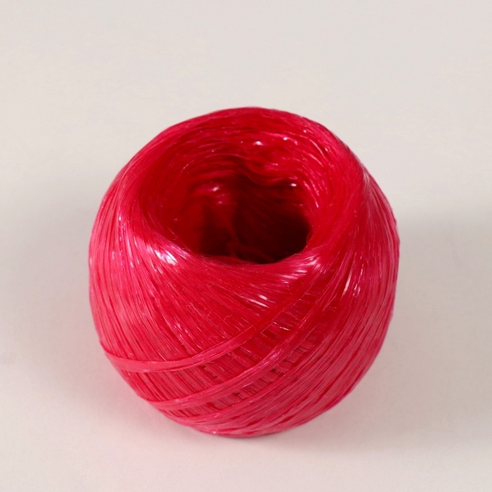 Пряжа Пряжа "Для вязания мочалок" 100% полипропилен 200м/50±10 гр клубок (набор 3 шт МИКС #9)