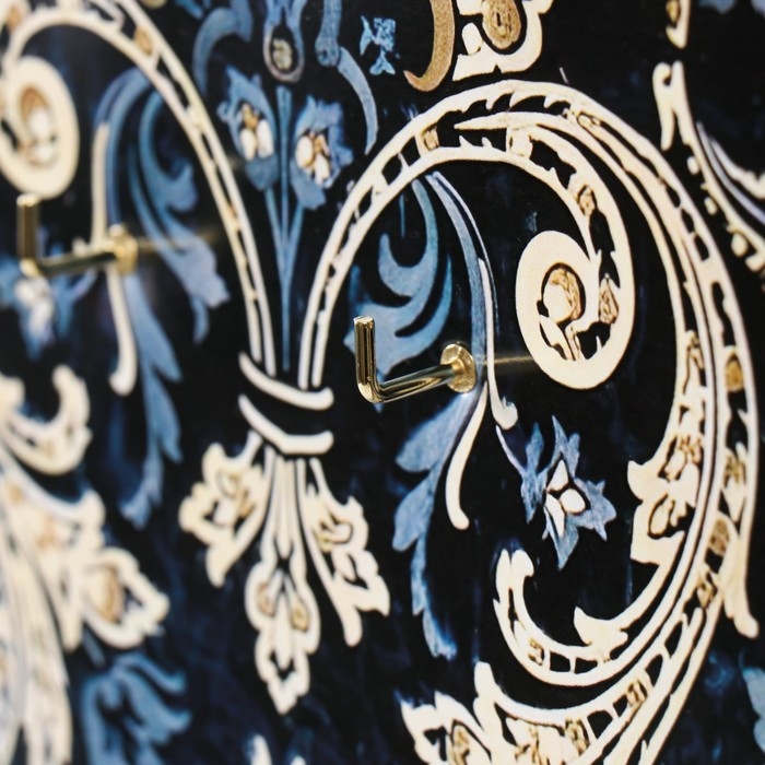 Ключница открытая Ключница открытая "Узор3" 5 крючков, 23х32 см