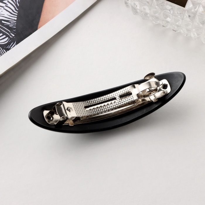 Заколка-автомат для волос Заколка-автомат для волос "Сильва" геометрия блеск, 9,5 см, микс