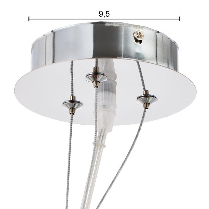 Светильник "Лепнина" 1хE27 40Вт кофе 38х38х23-173 см