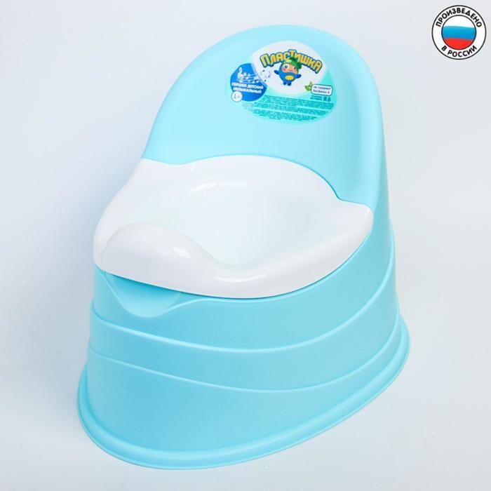 Горшок детский музыкальный, съёмная чаша, цвет голубой Горшок детский музыкальный, съёмная чаша, цвет голубой