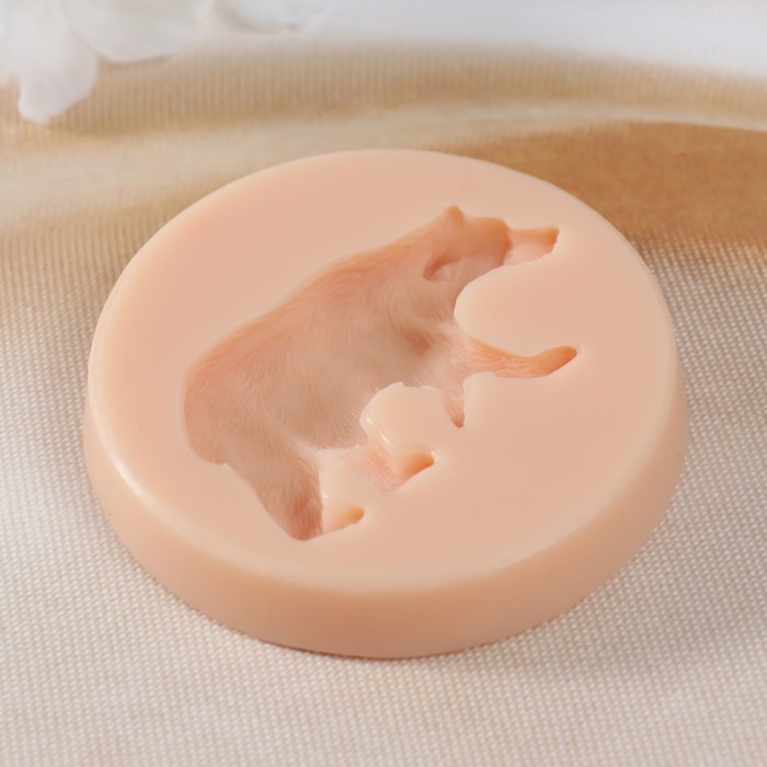 Молд силикон Молд силикон "Медведь" 5,5х3,3х1 см