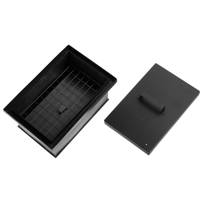 Коптильня походная, средняя, сталь, 44x29.4x22 см Коптильня походная, средняя, сталь, 44x29.4x22 см