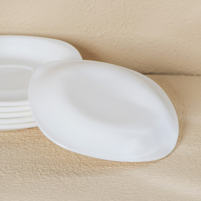 Сервиз чайный Luminarc Carine, 220 мл, стеклокерамика, 6 персон, цвет белый Сервиз чайный Luminarc Carine, 220 мл, стеклокерамика, 6 персон, цвет белый