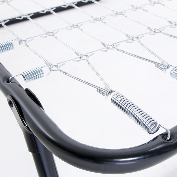 Раскладушка с матрасом взрослая Раскладушка с матрасом взрослая "Вероника" 80 х 190 х 27 см, нагрузка до 150 кг