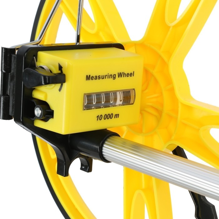 Измерительное колесо ТУНДРА, механическое, диаметр 318 мм, диапазон измерения 0-9999.9 м Измерительное колесо ТУНДРА, механическое, диаметр 318 мм, диапазон измерения 0-9999.9 м