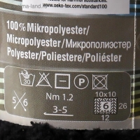 Пряжа "Softy Plus" 100% микрополиэстер 120м/100г  (60 чёрный)