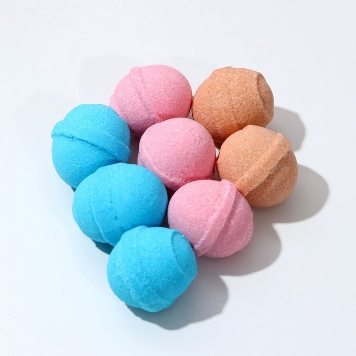 Подарочный набор косметики «С Новым Годом!», бомбочки для ванны, 8 х 20 г, ЧИСТОЕ СЧАСТЬЕ Подарочный набор косметики «С Новым Годом!», бомбочки для ванны, 8 х 20 г, ЧИСТОЕ СЧАСТЬЕ