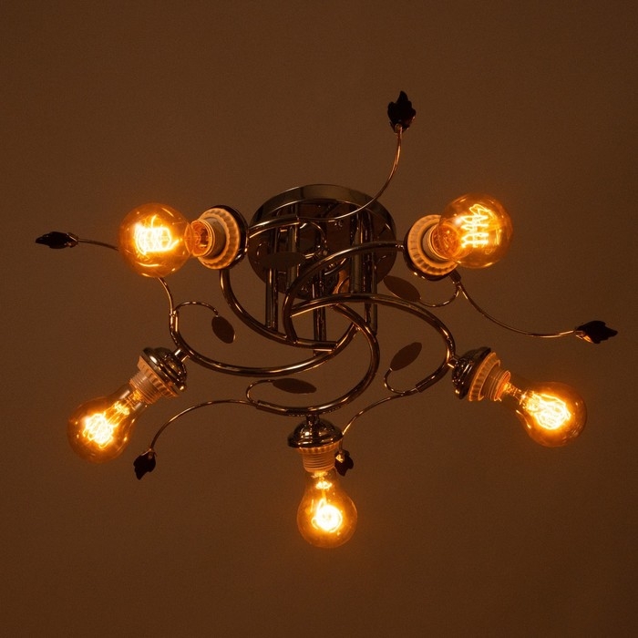 Люстра Люстра "Арден" бп 5х40Вт Е27 Хром МОДЕЛЬ: 2600551